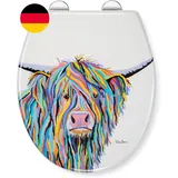 Steven Brown Toilettendeckel Mit Absenkautomatik - Flexi-Fix Einfache Montage -