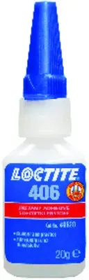 406 Kunststoff-Sofortklebstoff farblos, niedrigviskos, 100gr Flasche - farblos/transparent