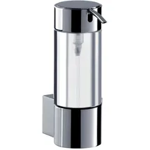 EMCO Flüssigseifenspender Wandmodell, Kristallglasbehälter, Metallpumpe