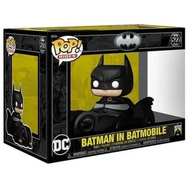 Funko Batman w/Batmobile 9 cm