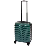 Cavalet Handgepäck Hartschalenkoffer Trolley V Grün Rollenkoffer 55 cm Cavalet BOWATEX - Grün