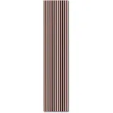 KAISER plastic® Akustikpaneele | Farbe: Pastell Lachs | Wandpaneele in verschiedenen Formaten | Deko Wohnzimmer | Wanddeko in Pastellfarbe | Akustik Paneele Wand | Lamellenwand (Handmuster)