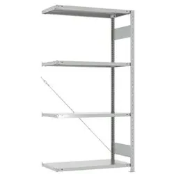 Anbauregal CLIP 150 2000x1000x600, 4 Böden, zerlegt