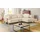 Switch Eckcouch Flachgewebe 2-Sitzer Creme