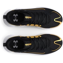 Under Armour Flow FUTR X 3 Basketballschuhe 001 black/black/metallic gold 44.5