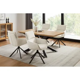 OTTO home Esszimmerstuhl Cusey Polyester beige 2er-Set