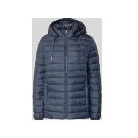 S.Oliver Steppjacke mit abnehmbarer Kapuze, Marine, 36