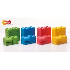 Eduplay Q-Blocks Kreativ Soft Bausteine 32er