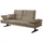 W.Schillig 2,5-Sitzer "broadway, Designsofa mit tollem Sitzkomfort", braun (stone z59), B:236cm H:94cm T:96cm, Longlife Xtra-Leder Z59: Glattleder mit modischer Prägung.