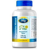 Magnesium Glycinat 1800 mg Tabletten extra hochdosiert - 180 Tabs je 250mg elementares Magnesium - vegan & laborgeprüft - Magnesiumbisglycinat