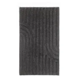 CASANOVA Badematte MINORI Anthrazit 100 x 60 cm