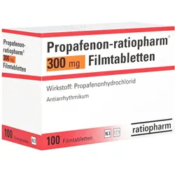 PROPAFENON-ratiopharm 300 mg Filmtabletten 100 St