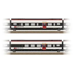 TRIX H0 23283 H0 Ergänzungsset 3 zu Giruno der SBB J(A4) 1.Klasse und K(A3) 1.Klasse