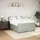 vidaXL Boxspringbett 140 x 200 cm Hellgrau