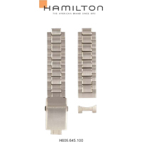 Hamilton Metall Edelstahlarmband Khaki Field Auto H695.645.100 - silber