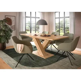 xonox.home Motion 150 x 76 x 90 cm Eiche Artisan braun