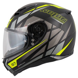 Nolan N87 LE ORIGINALITY n-com Motorrad Helm gelb L