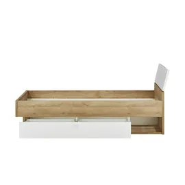 Möbel Kraft Bett ¦ holzfarben ¦ Maße (cm): B: 97 H: 91