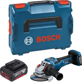 Bosch GWS 18V-15 PSC inkl. 1 x 4,0 Ah + L-Boxx
