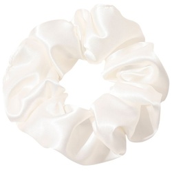 SOHO Satin Scrunchie Weiß Weiss Damen 