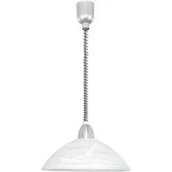 Licht-Erlebnisse Hängeleuchte Lord 2 Nickel-Matt Ø36cm