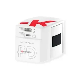 SKROSS Reiseadapter Weiß