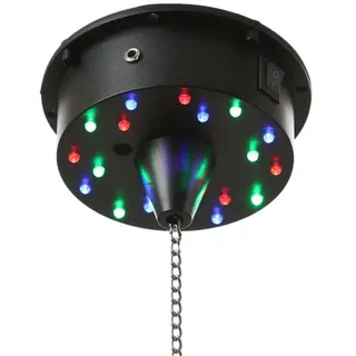 satisfire Spiegelkugel Motor mit LED bis 20cm Kugeln - MBM-B203RGBW - Batteriebetrieb