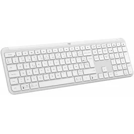 Logitech Signature Slim, Off-White, Logi Bolt, USB/Bluetooth, FR (920-012454)