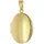 trendor Medaillon Anhänger Gelbgold 51090