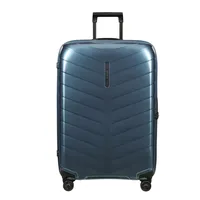 Samsonite Attrix Spinner 75/28 Steel Blue Koffer mit 4 Rollen Weichgepäck