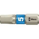 Wera 3840/1 TS Innensechskant Bit 2x25mm, 1er-Pack (05071071001)