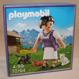 Playmobil 70164 Sonderfigur Milka Bäuerin mit Kätzchen