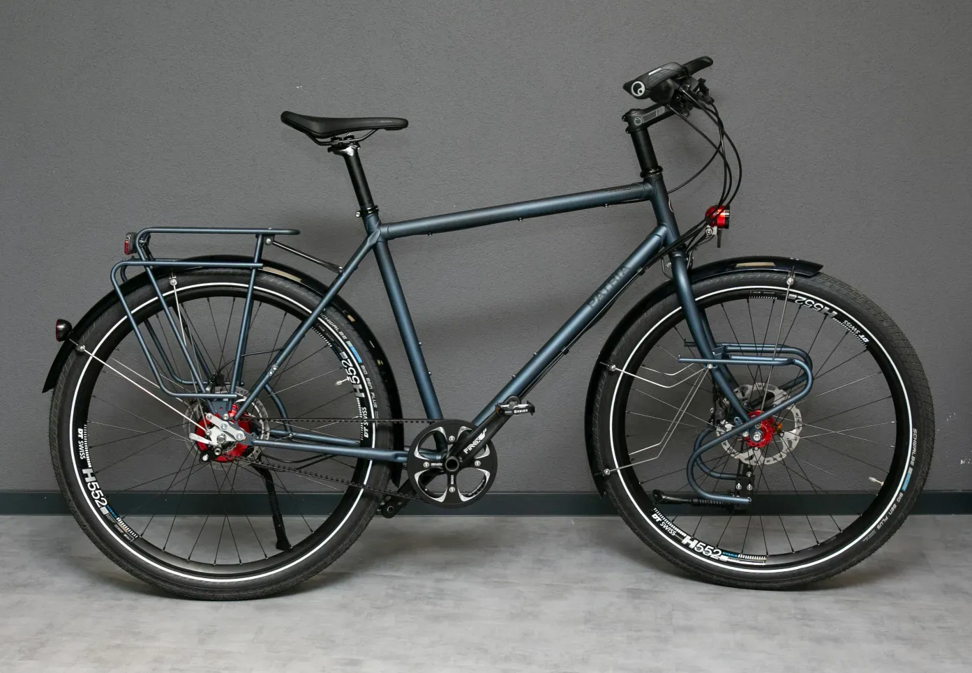 Patria Kosmos Rohloff.14 54 cm stahlgrau eff. matt