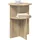 vidaXL Beistelltisch Sonoma-Eiche Ø 39,5 x 55 cm Holzwerkstoff