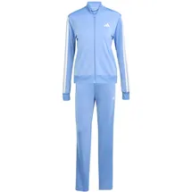 adidas Damen Sportanzug Essentials 3-Streifen, BLUFUS, XS