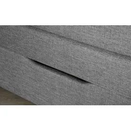 Möbel Kraft Boxspringbett 188 x 124 cm Grau