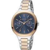 Esprit ES1L352M0095 Momo Uhr Damenuhr Edelstahl Datum Bicolor