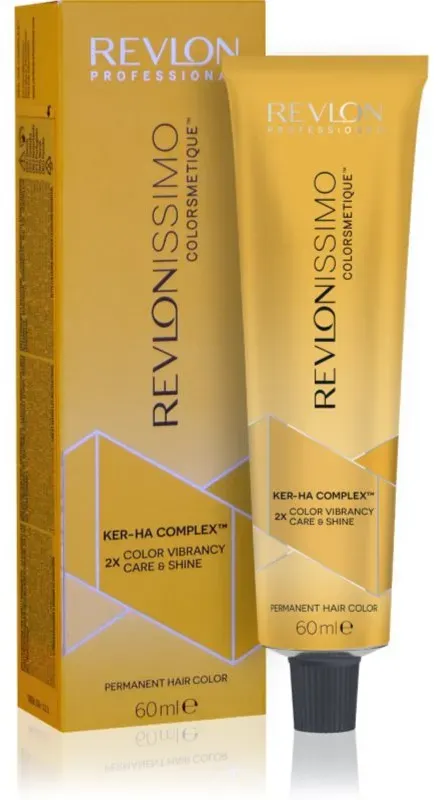 Revlon Professional Revlonissimo Colorsmetique Golden Shades Permanent-Haarfarbe für warme Blondtöne 8.34 60 ml