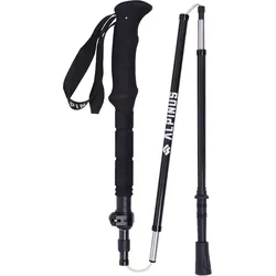Wanderstock Alpinus Zermatt SCHWARZ|SCHWARZ 130 CM