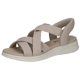 CAPRICE Sandale in BEIGE SOFTNAP. | Gr.: 41