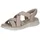 CAPRICE Sandale in BEIGE SOFTNAP. | Gr.: 41