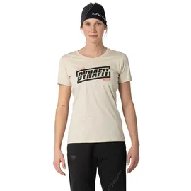 Dynafit Graphic Co Kurzarm-T-Shirt Damen Beige XL