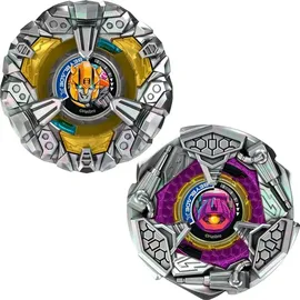 Hasbro Beyblade X und Transformers Collab Bumblebee 3-60GP vs. Shockwave 5-80O
