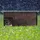 Relaxdays Igelhaus, Igelbau mit Boden, Rattenklappe & Labyrintheingang, Holz, Igelhütte, HxBxT: 20 x 45,5 x 33 cm, braun