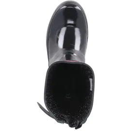 rajn Gummistiefel Mid-Boot, Glossy Black, Naturkautschuk UZW210 schwarz - Gr.: 37
