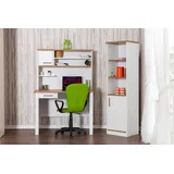 xl moebel gmbh Weißer Schreibtisch Designer Regal Kinderzimmer Holz Möbel Designer Set - Weiß