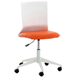 CLP Bürostuhl Apolda orange/Kunstleder