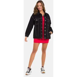 Cipo & Baxx Jeansjacke in BLACK | Gr.: L,
