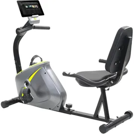 vidaXL Magnetisches Sitz Ergometer grau/gelb