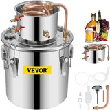 Vevor Alkohol Destillieranlage Destilliergerät 11,4 L Haus Wein Destillierpumpe Destiller Zubehör